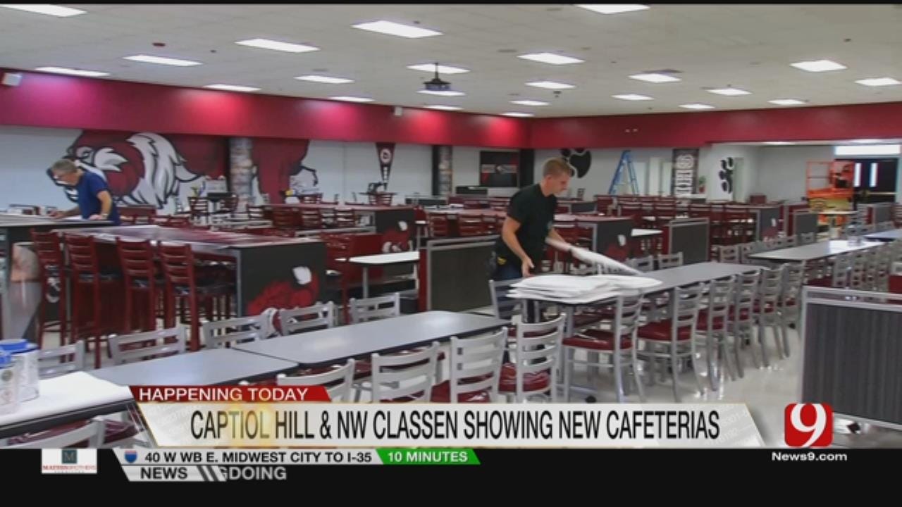 New Cafeterias At Two Metro High Schools
