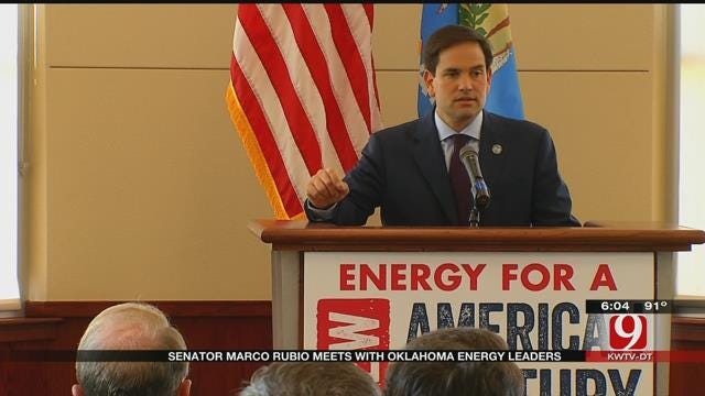 Senator Marco Rubio Meets With Oklahoma Energy Leaders In OKC