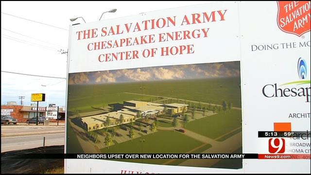 Neighbors Concerned Over Salvation Army's New Location In OKC