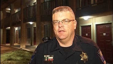 WEB EXTRA: Tulsa Police Sgt. Darren Bristow Talks About Motel Armed Robbery