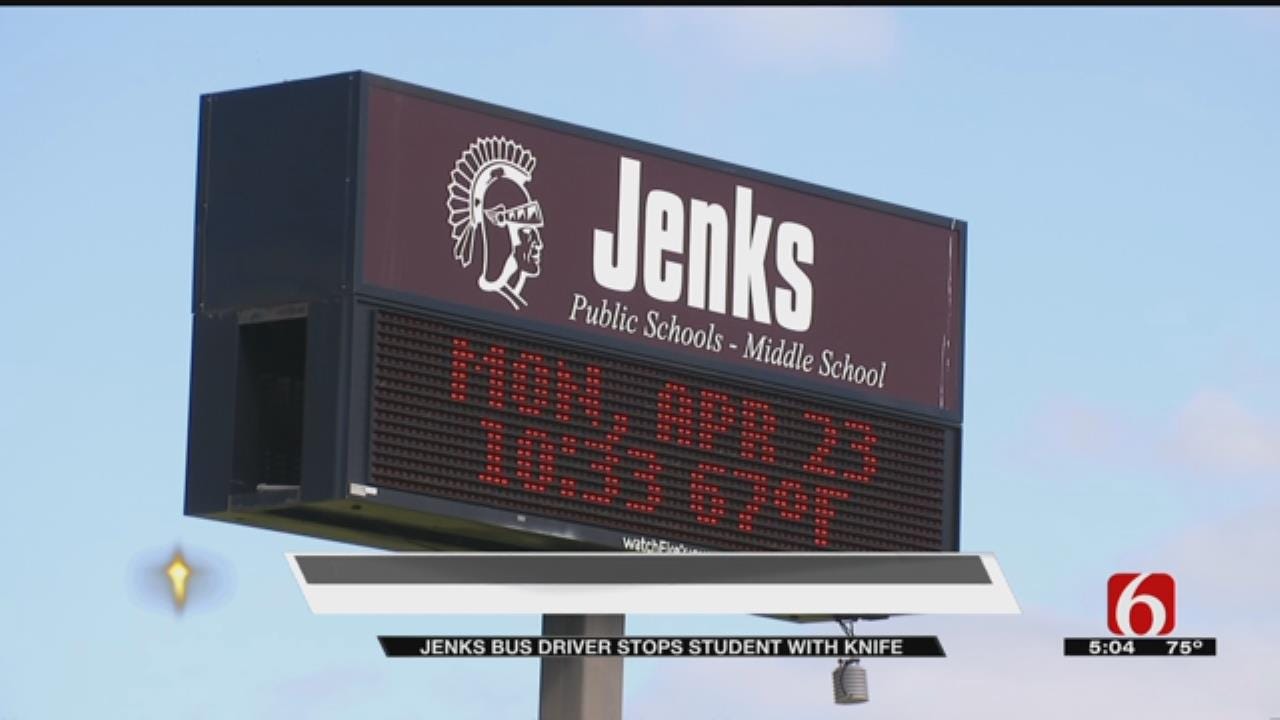 Police Locate Jenks Student Who Tried To Bring Knife On Bus