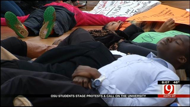 Student Group Holds 'Die-In' On OSU Campus