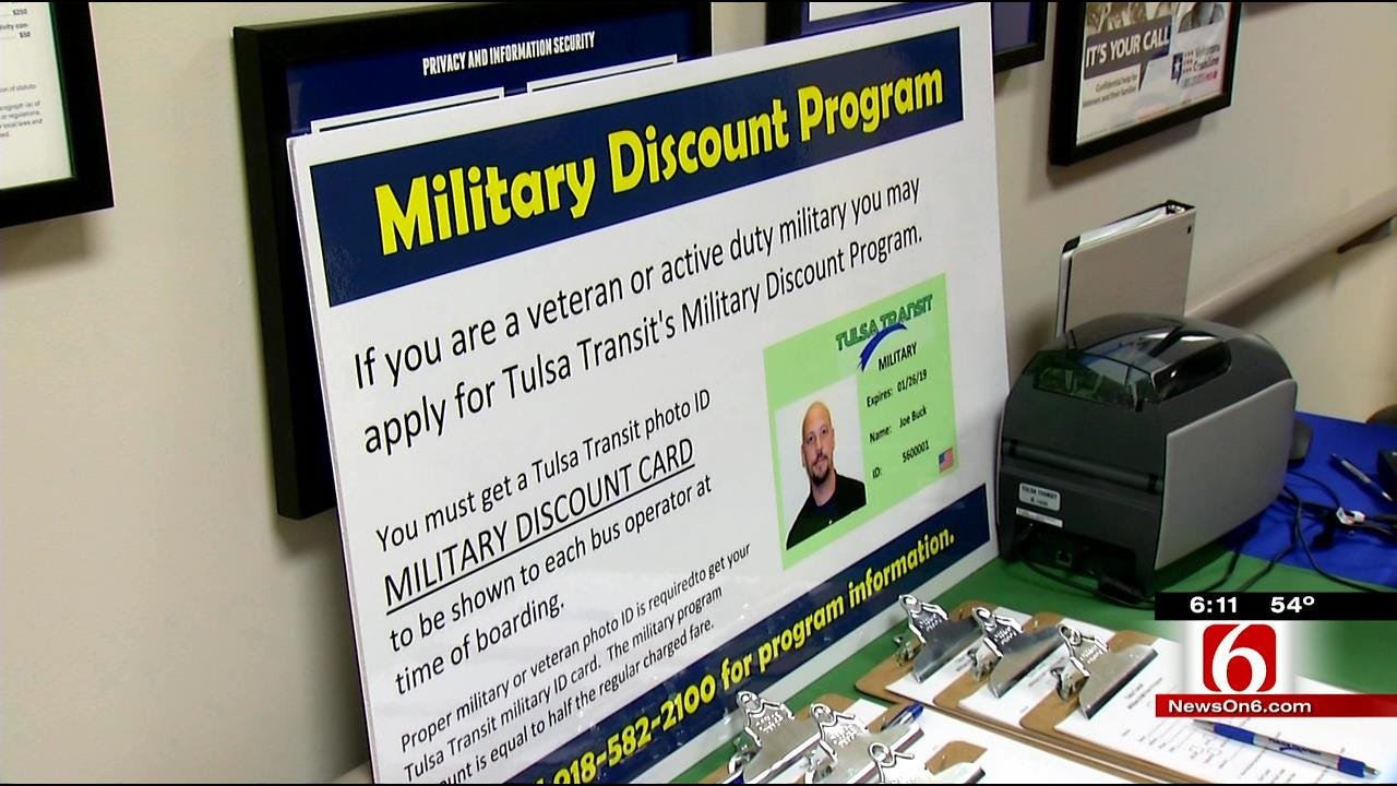 Tulsa Transit Announces Reduced Fares For Military Members