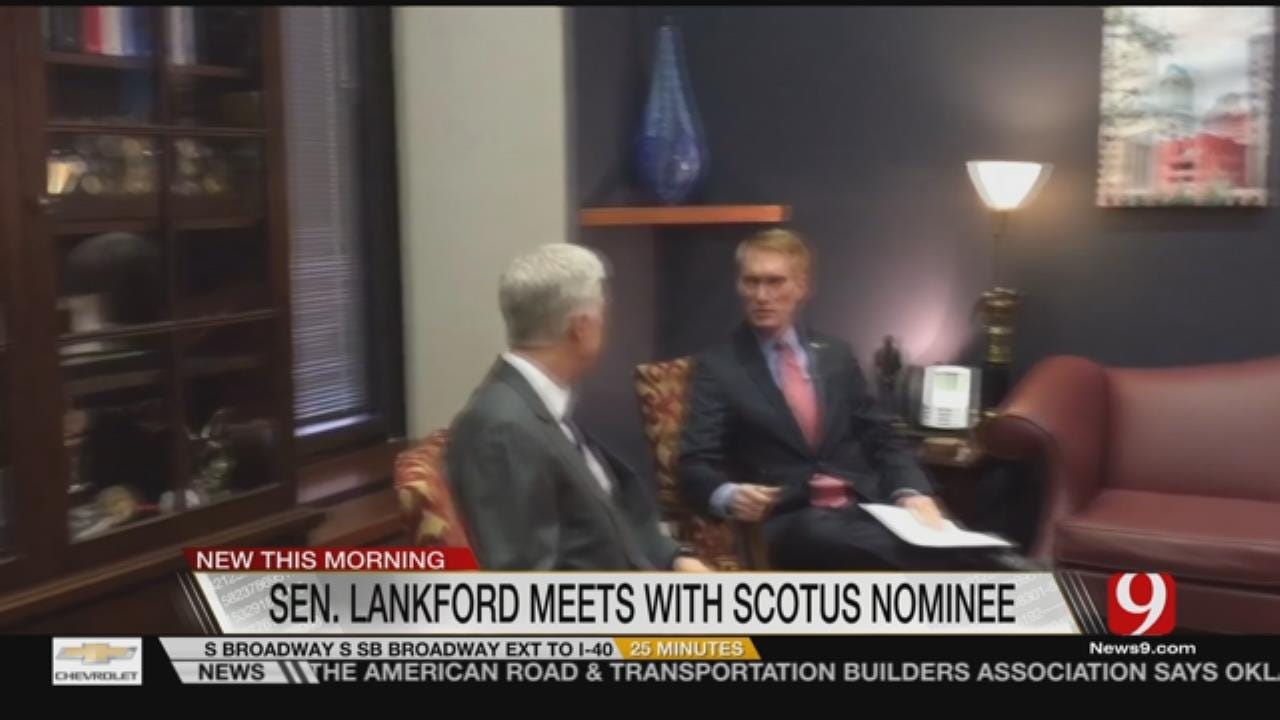 Lankford Supports Gorsuch As Justice, Hosts Town Hall Meeting Tonight