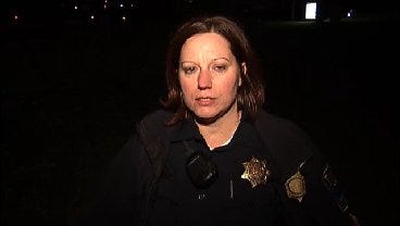 WEB EXTRA: Tulsa Police Sgt. Shelly Wood Talks About Chase/Burglary Arrest