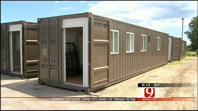 Wisconsin Company Creating Temporary Homes For OK Storm Victims