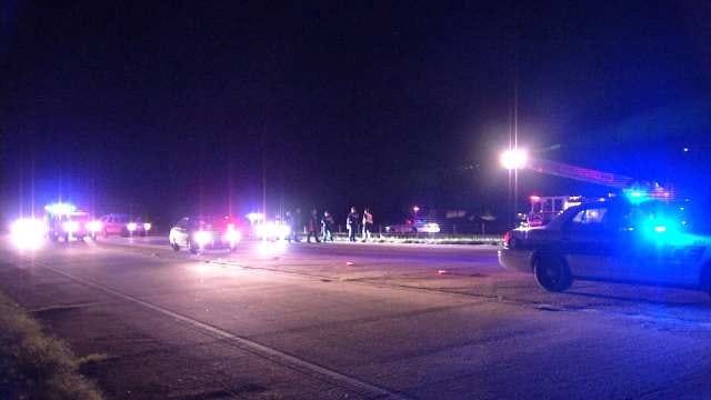 WEB EXTRA: Video From Scene Of Fatal Pedestrian Crash On Highway 169