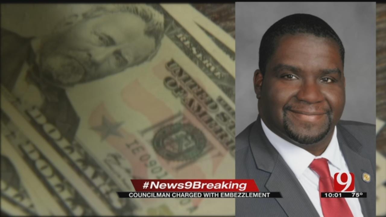 OKC Councilman Charged With Embezzlement And Failing To File Income Tax