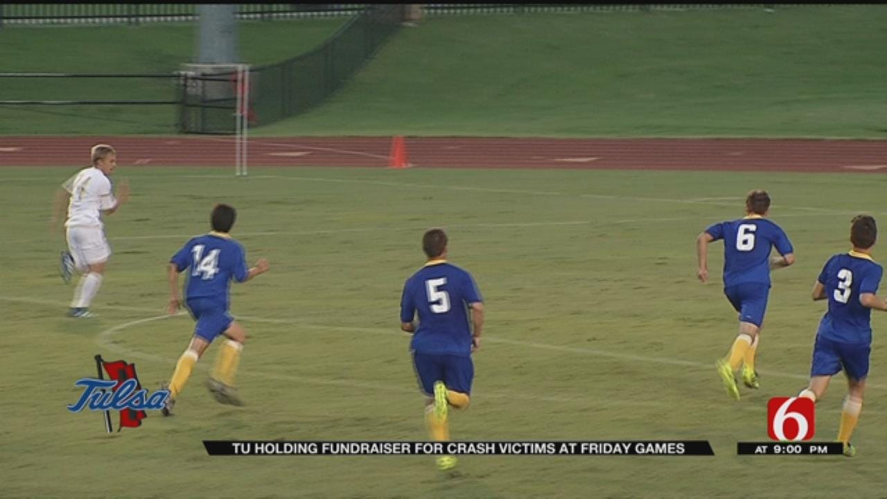 TU Soccer Teams Raise Money For Families Affected By Deadly Purcell Wreck