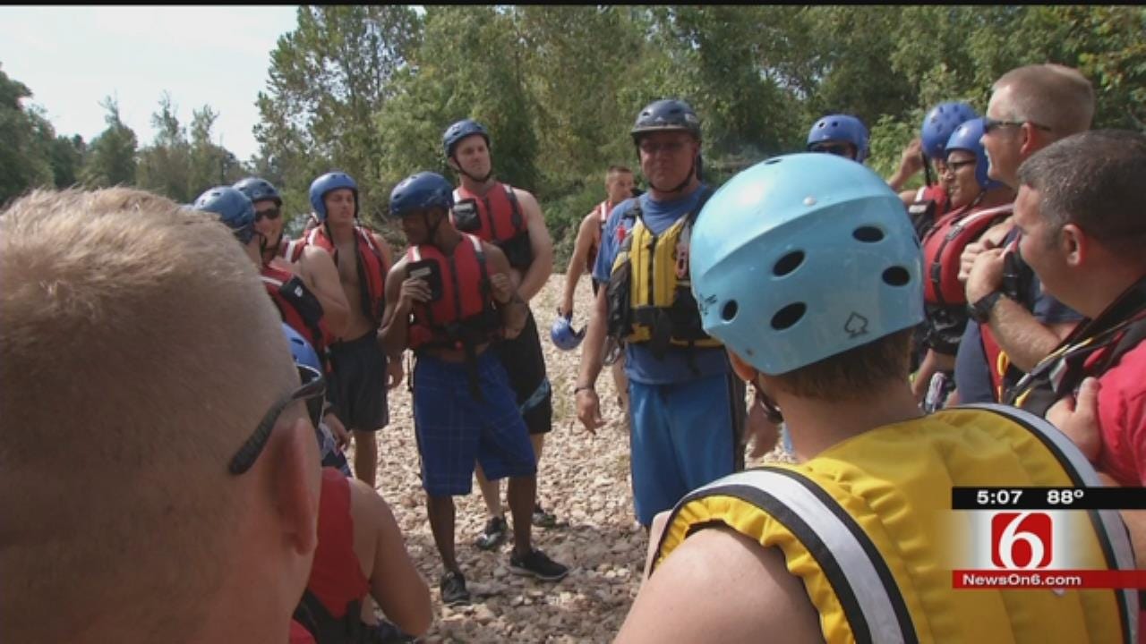 Tulsa Fire Department Recruits Learn Basics Of Swift Water Rescue