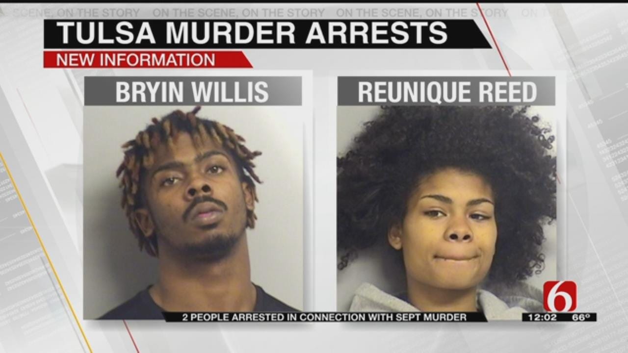 Two Arrested In September Murder In Tulsa