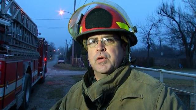 WEB EXTRA: Tulsa Fire Captain Rick Fogleman Talks About The Fire