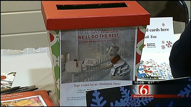 Red Cross Heads Up Holiday Mail For Heroes