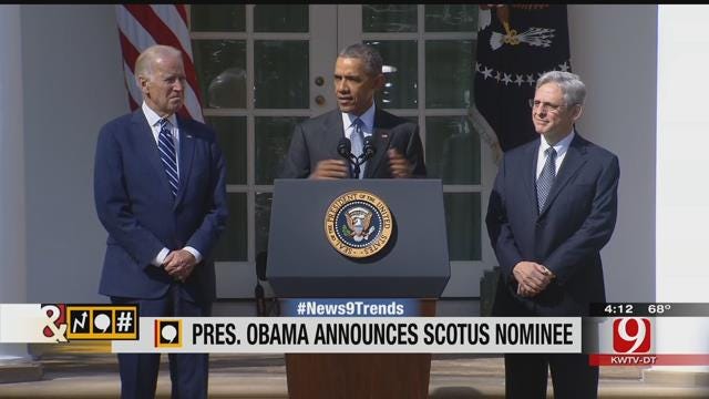 Trends, Topics & Tags: Obama Nominates Merrick Garland For Vacant SCOTUS Seat