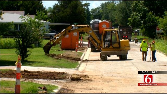 City: Water Line Breaks Typical For Tulsa Due To Weather, Soil