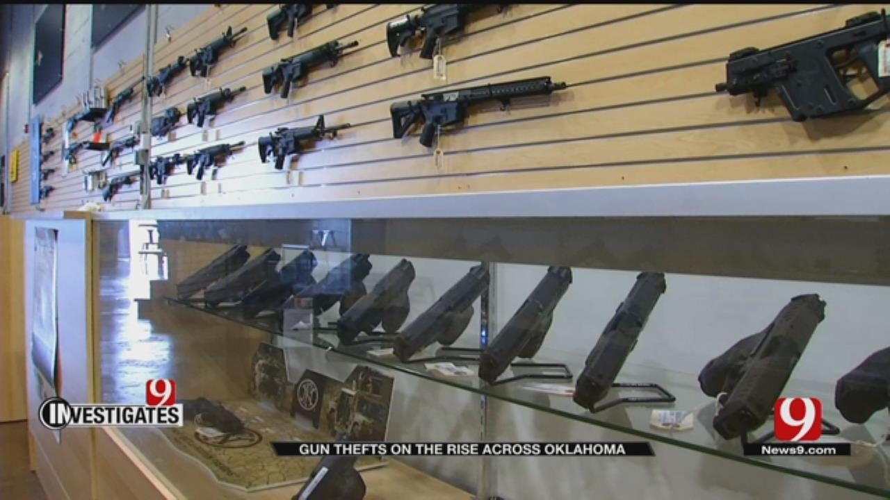 9 Investigates: Gun Thefts On The Rise Across Oklahoma