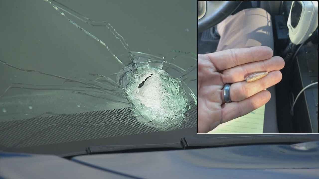 Two Vehicles Hit By Bullets On Oklahoma Turnpikes