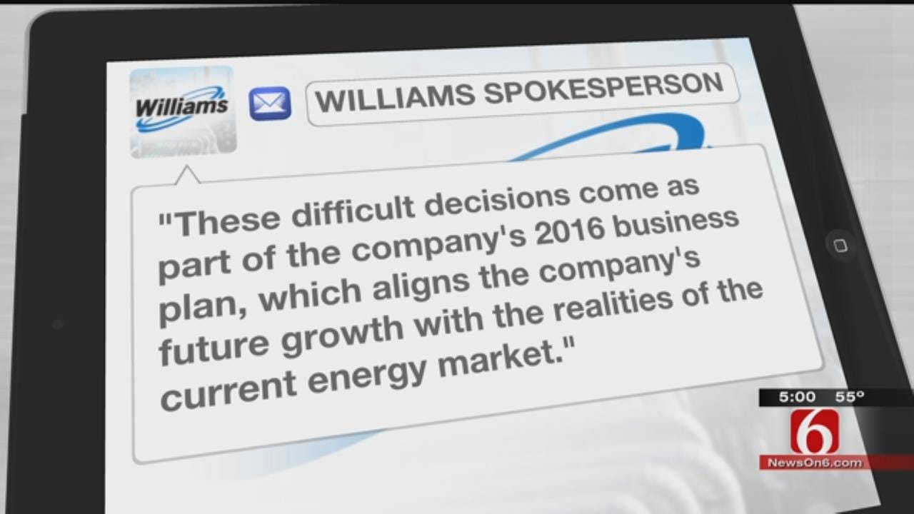 Williams Companies Announces 10 Percent Layoffs