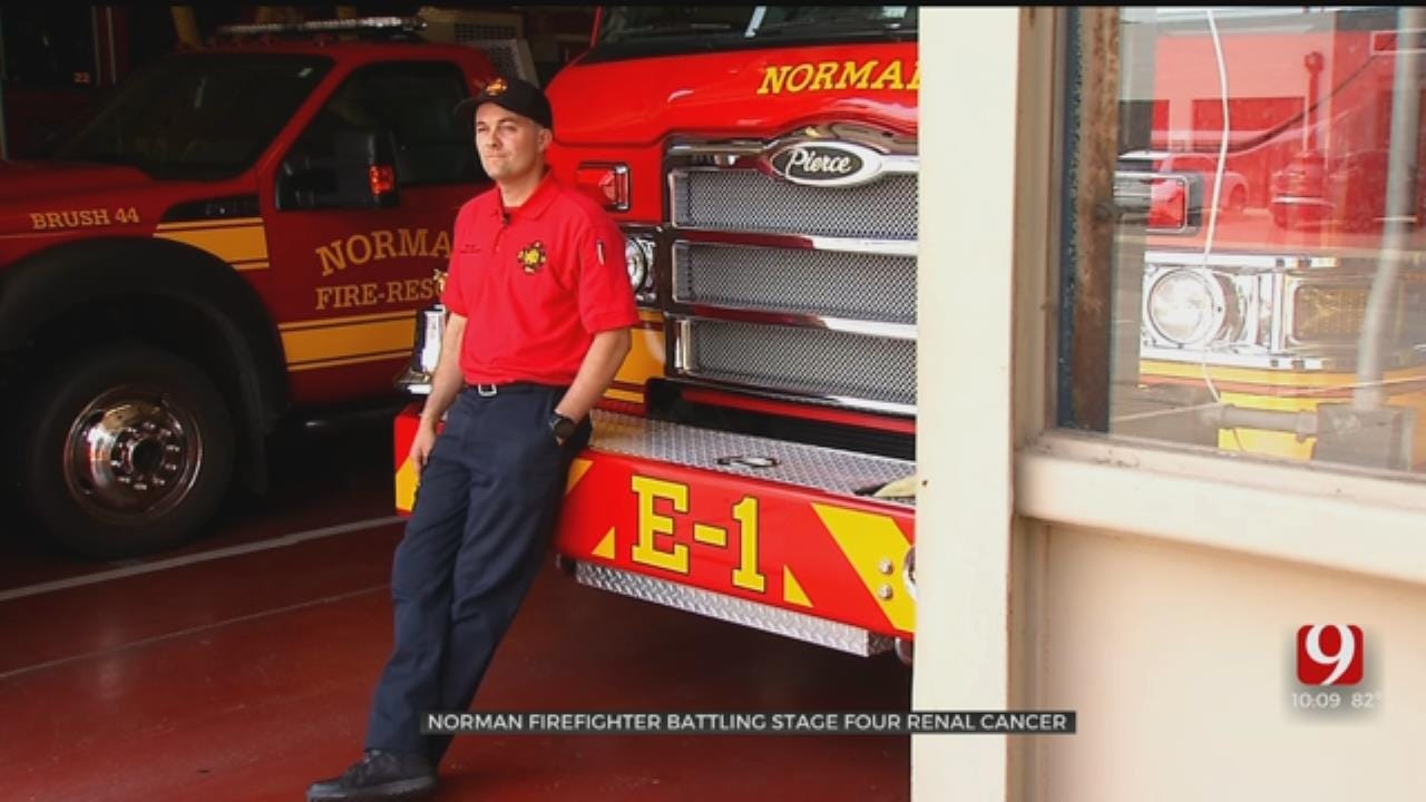 Community Rallies In Support Of Norman Firefighter Battling Stage 4 Cancer