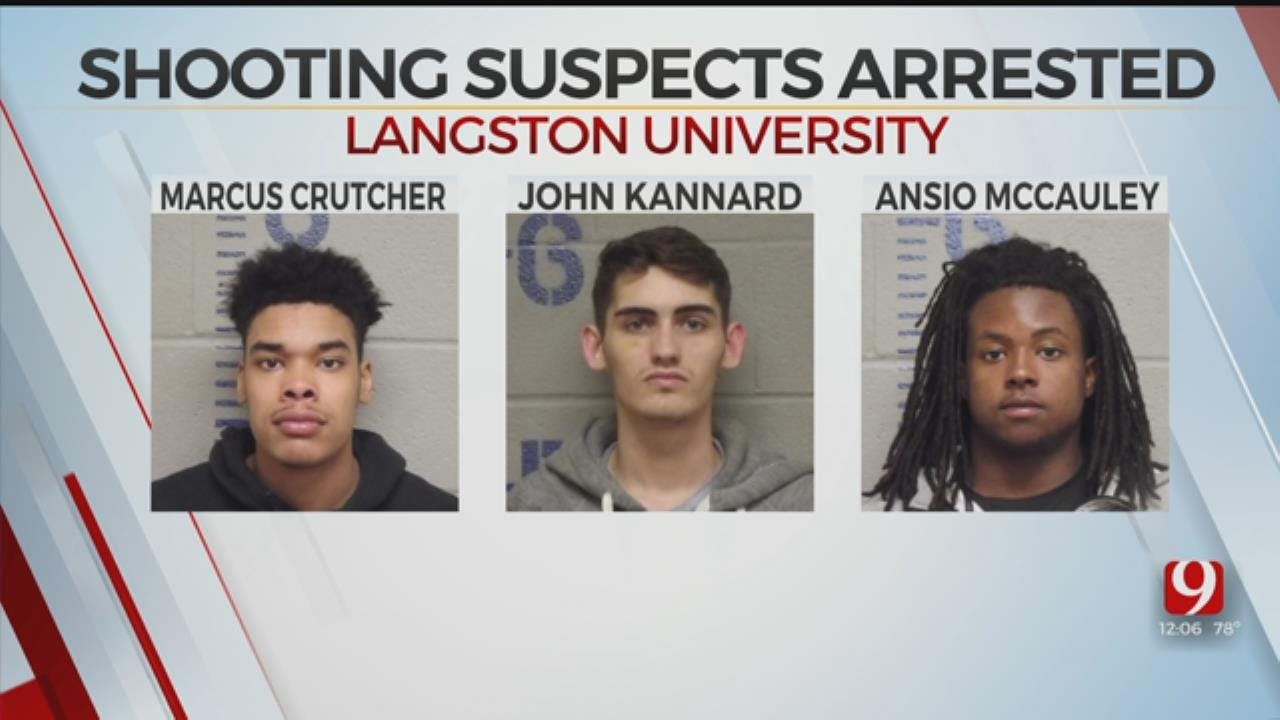 OSBI: Charges Filed Against 5 Accused In Shooting At Langston University