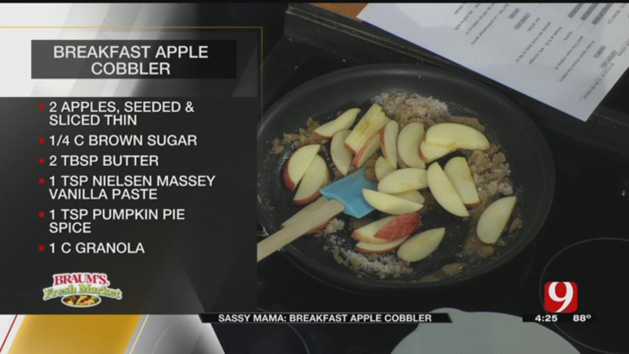 Breakfast Apple Cobbler