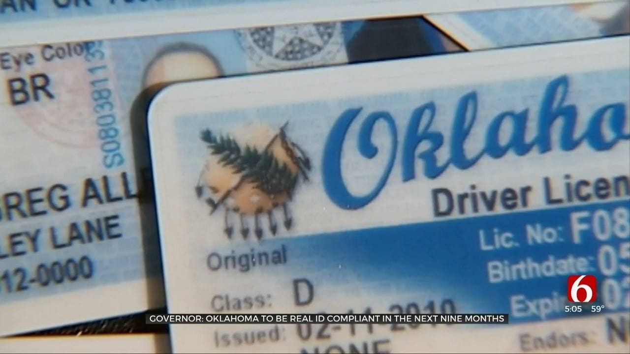 Gov. Stitt Holds Update On Oklahoma Real ID Compliance Efforts