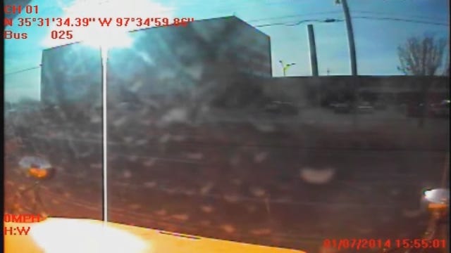 WEB EXTRA: Footage From School Bus Dash Cam