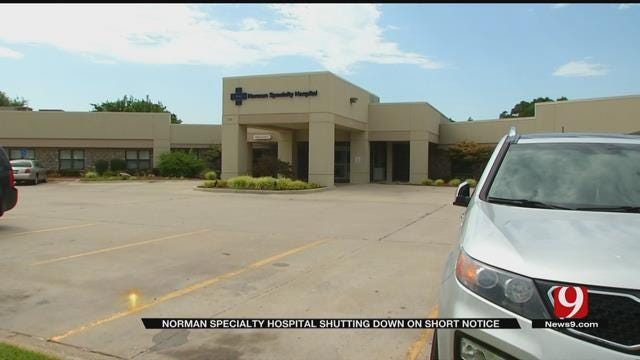 Norman Specialty Hospital To Close