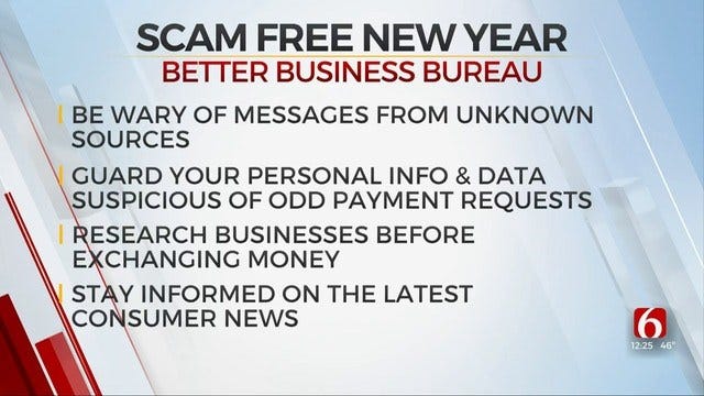Go Scam Free In 2020, Tulsa Better Business Bureau Urges