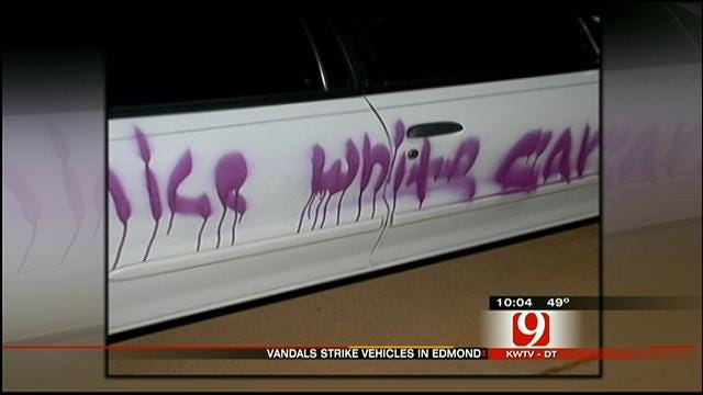 Edmond Resident Talks About Recent Rash Of Car Vandalism