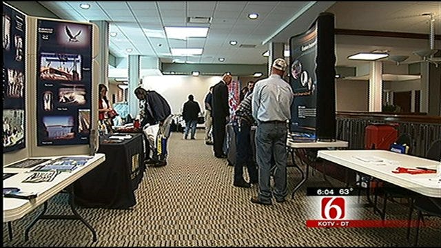 Veterans Look For Work At Broken Arrow Job Fair