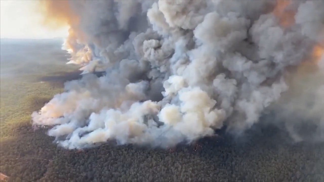 WATCH: Plumes Of Smoke From Australian Bushfires