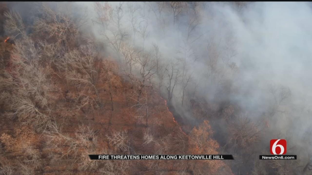 Brush Fire Threatened Rogers County Homes, Property Owned By Garth Brooks