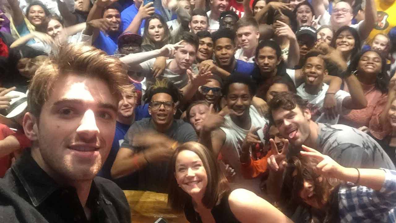 Classroom Success Brings 'The Chainsmokers' To Webster High School