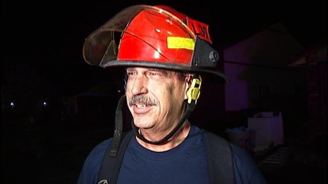 WEB EXTRA: Tulsa Fire Captain Dan Heinrichs Talks About House Fire