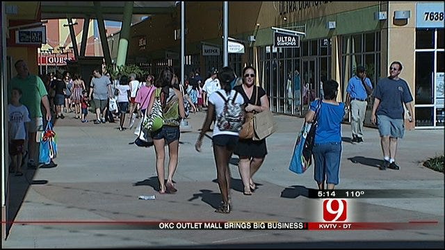 OKC's New Outlet Mall Rakes In The Traffic