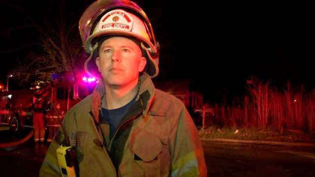 WEB EXTRA: Tulsa District Chief On House Fire