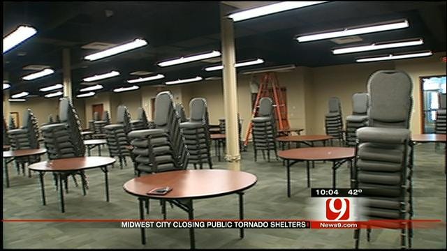 Midwest City Council Votes To Close Public Tornado Shelters