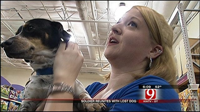 Returning OKC Soldier Reunited With Dog Lost Before Deployment