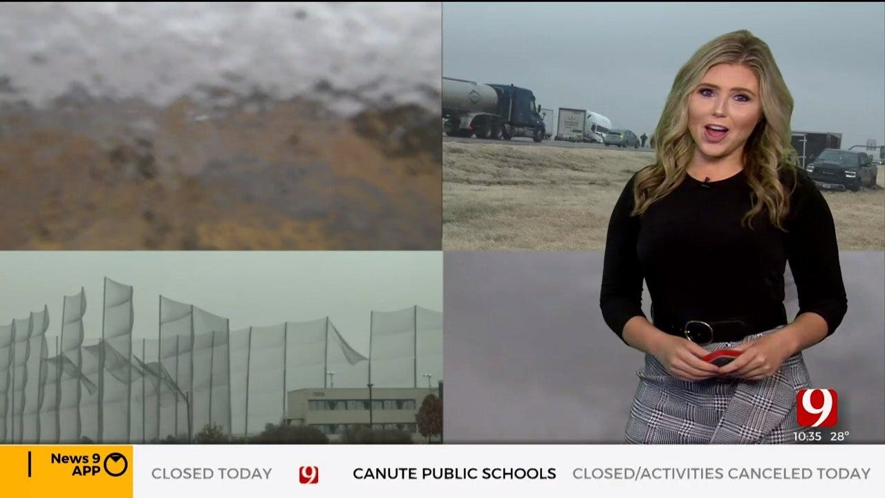 WATCH: Cassie Heiter's Winter Weather Report (10:45 a.m.)