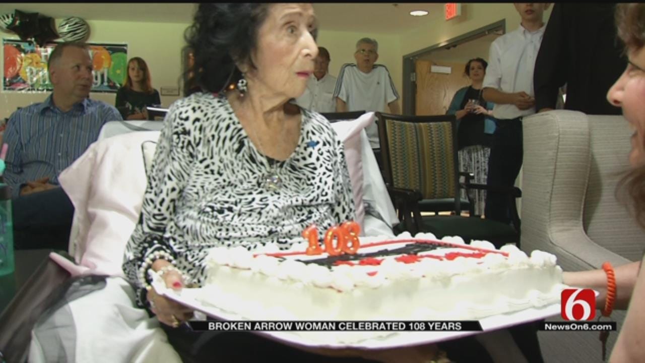 Broken Arrow Woman Celebrates 108th Birthday