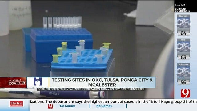 State Department Of Health To Release New Information On Satellite Testing Sites