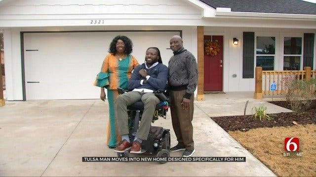 Well-Known Tulsa Man Emeka Nnaka Gets New Home After Losing Apartment To Fire