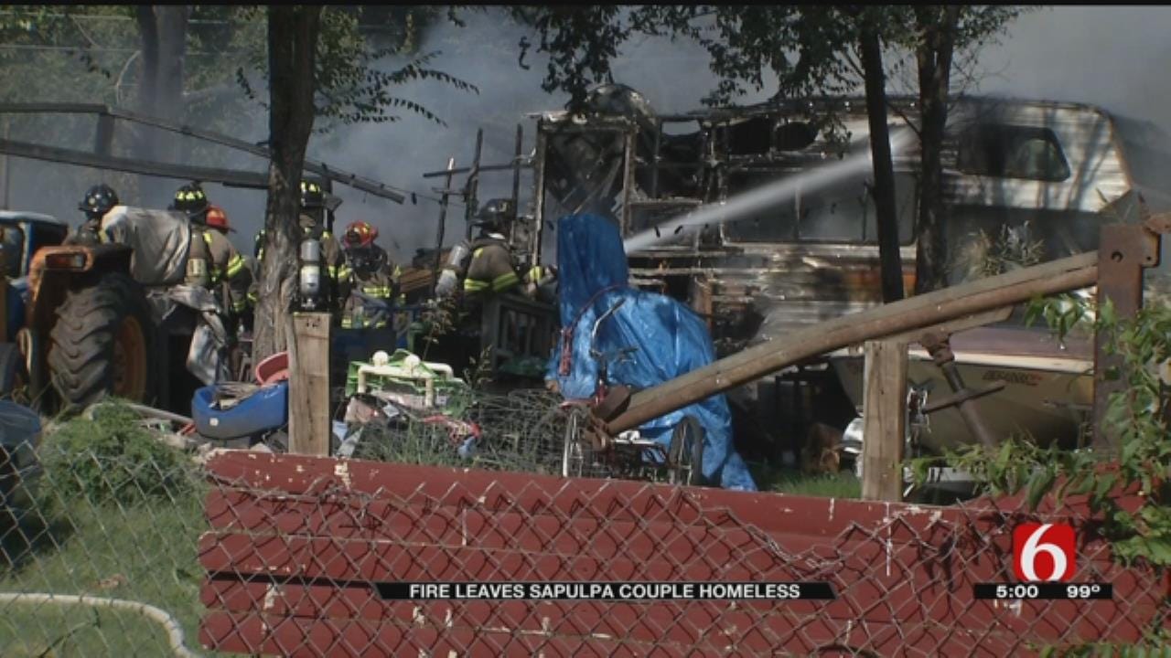 Family Left With Nothing After Fire Destroys Sapulpa Home