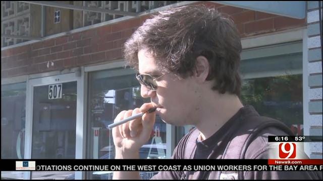 Some Oklahoma Businesses Snuff Out E-Cigarettes