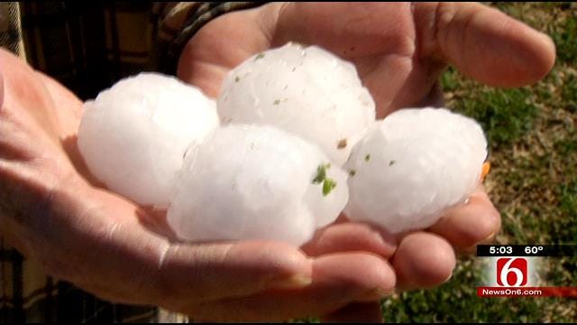 Checotah Hammered By Hail, Severe Storms