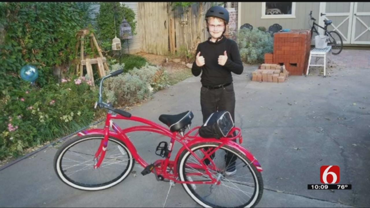 Boy’s Stolen Bicycle Brings Claremore Community Together