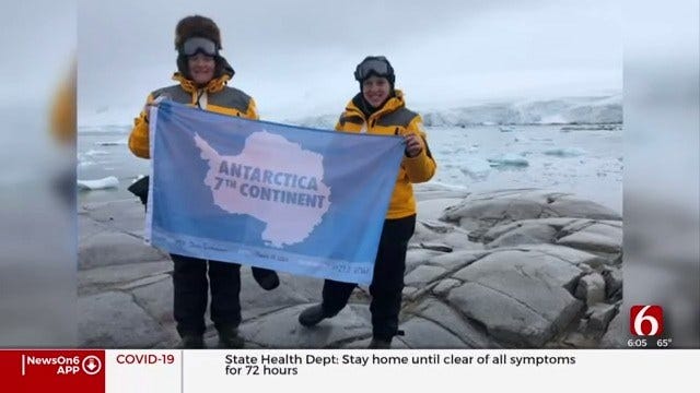 Sand Springs Mother, Daughter Quarantined In Argentina After Antarctic Cruise