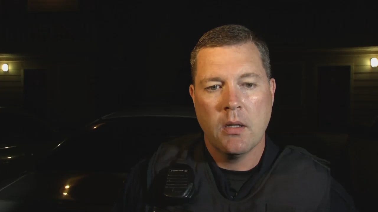WEB EXTRA: Tulsa Police Sgt. Andrew MacKenzie Talks About Robbery