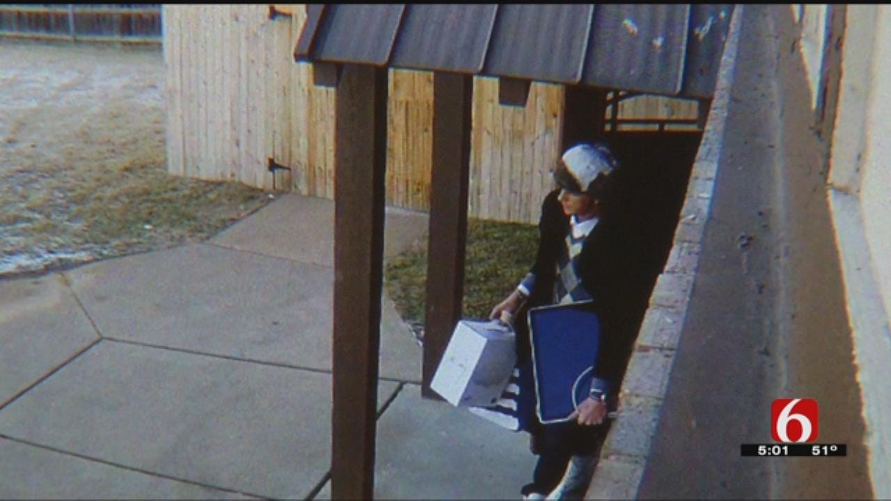Surveillance Video Shows Thief Stealing From Tulsa Non-Profit